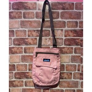 Kavu Canvas Aztec Geometric Adjustable Crossbody Bag Travel Outdoor Multiple Poc